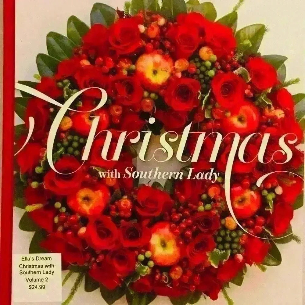 Christmas with Southern Lady Vol II Hardcover Holiday Decor & Recipes Book